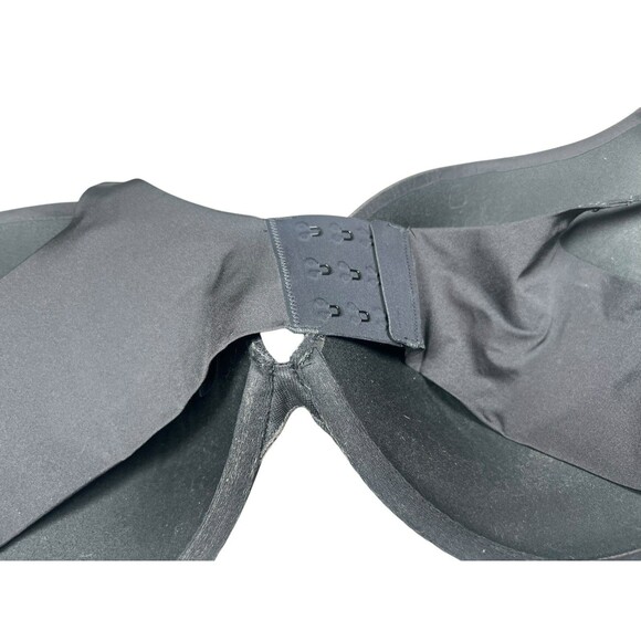 Skims Ultimate Teardrop Push-Up Plunge Bra 44C Black Seamless Lift & Smooth Fit - Picture 6 of 9
